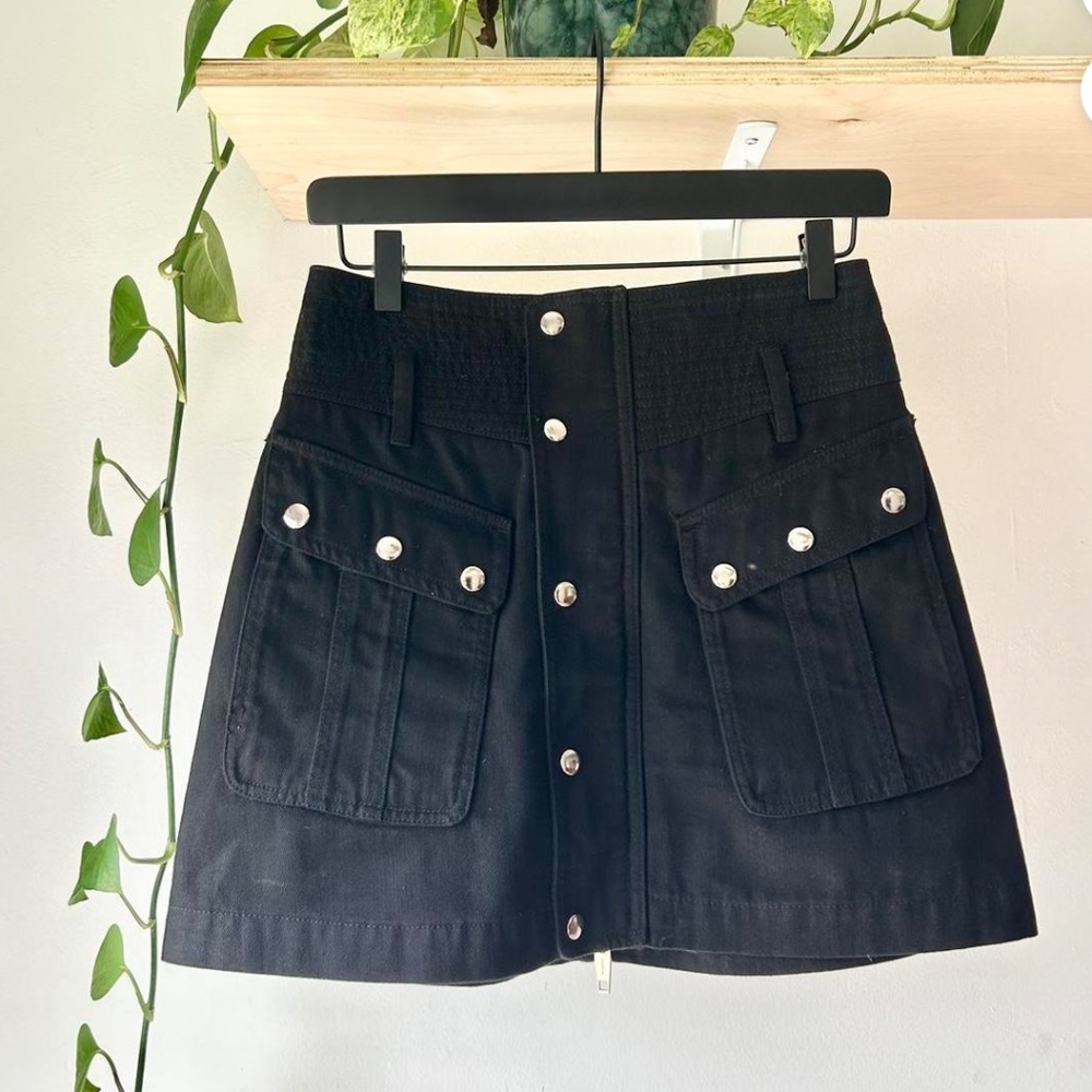The Kooples Women's Black Skirt - Size 1